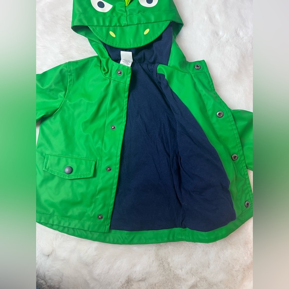 Little Me Dinosaur Raincoat Size 12 months - Picture 3 of 8